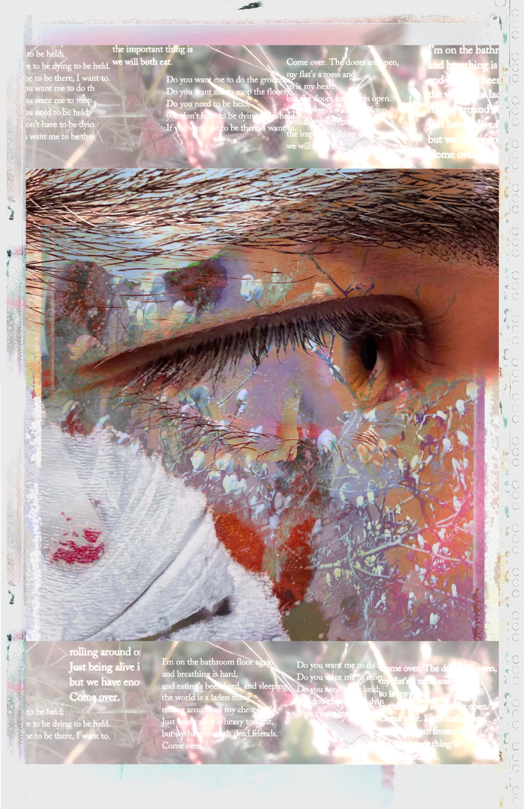 Iridesce zine last page